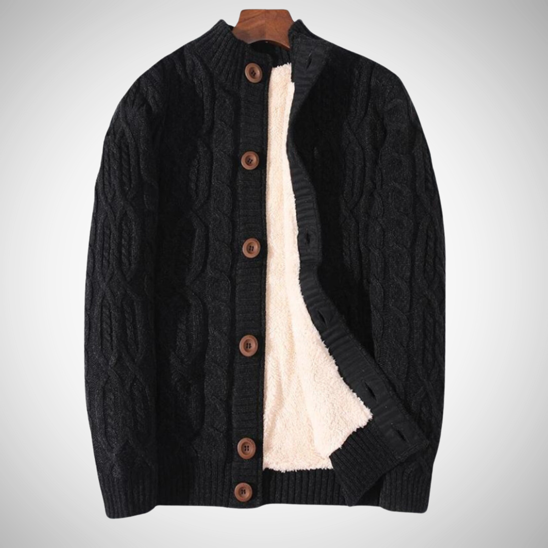 Douglas Chunky Cable Cardigan for Men