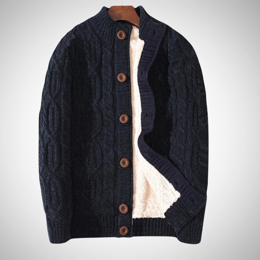 Douglas Chunky Cable Cardigan for Men