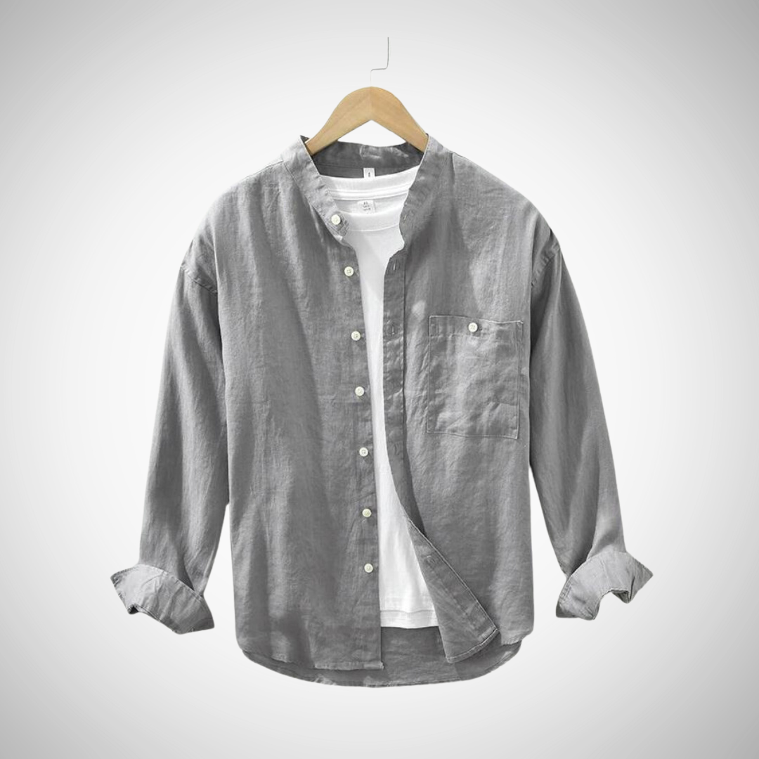 Gabriel Linen Button Shirt for Men