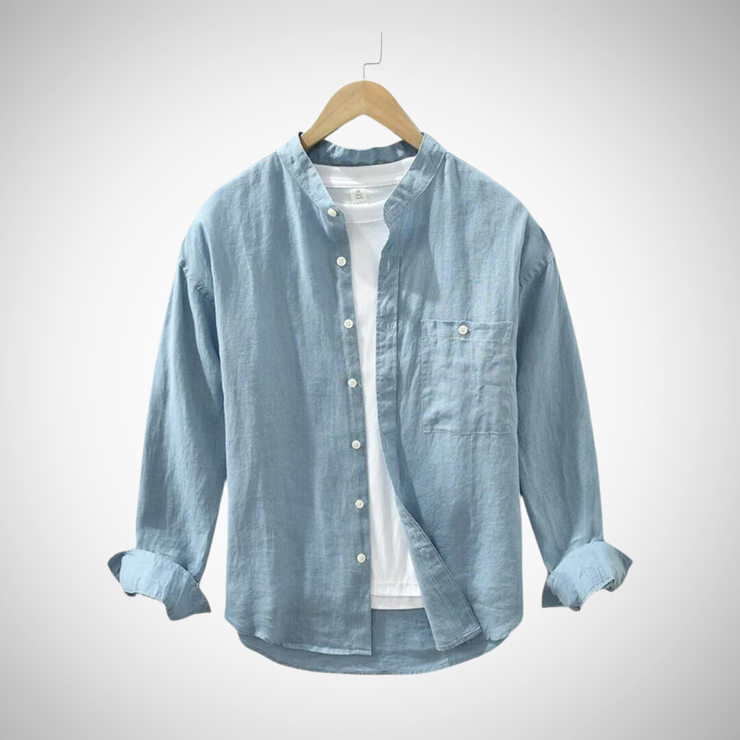 Gabriel Linen Button Shirt for Men