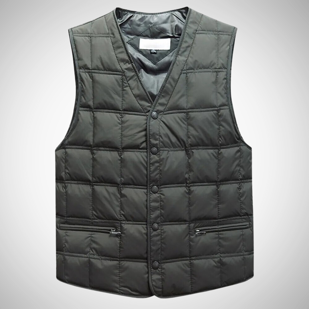 Huberto Smart Daily V-Neck Vest for Men