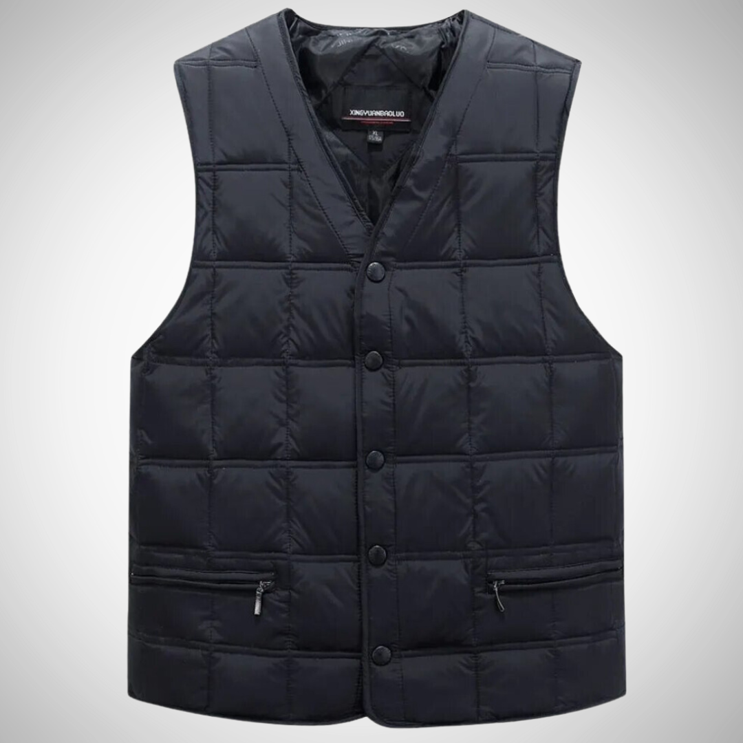 Huberto Smart Daily V-Neck Vest for Men