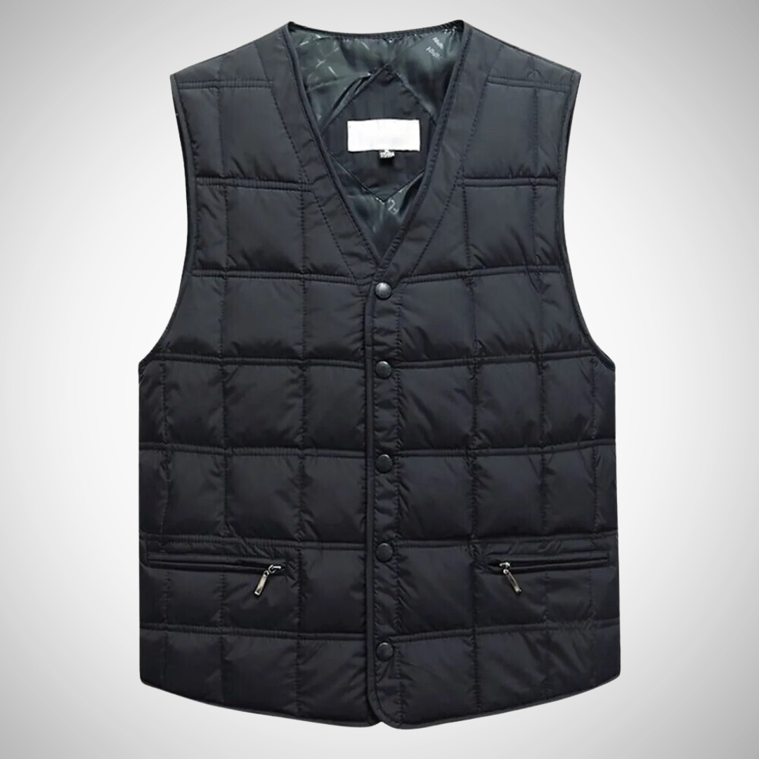 Huberto Smart Daily V-Neck Vest for Men