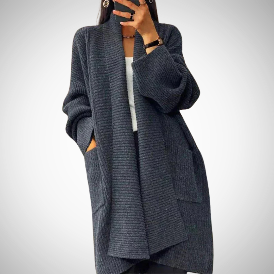 Eliza Ribbed Cardigan for Women