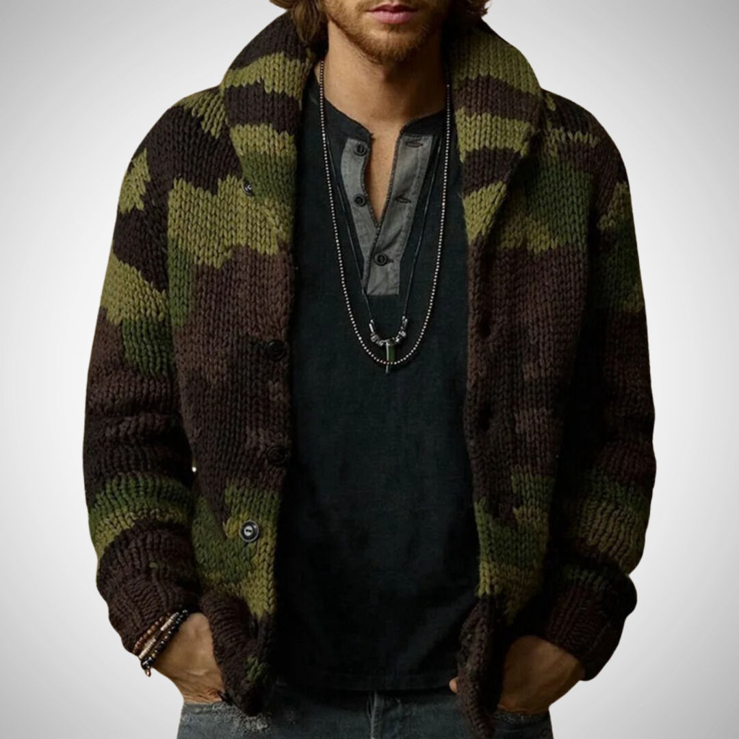 Cardigan châle Neil pour homme