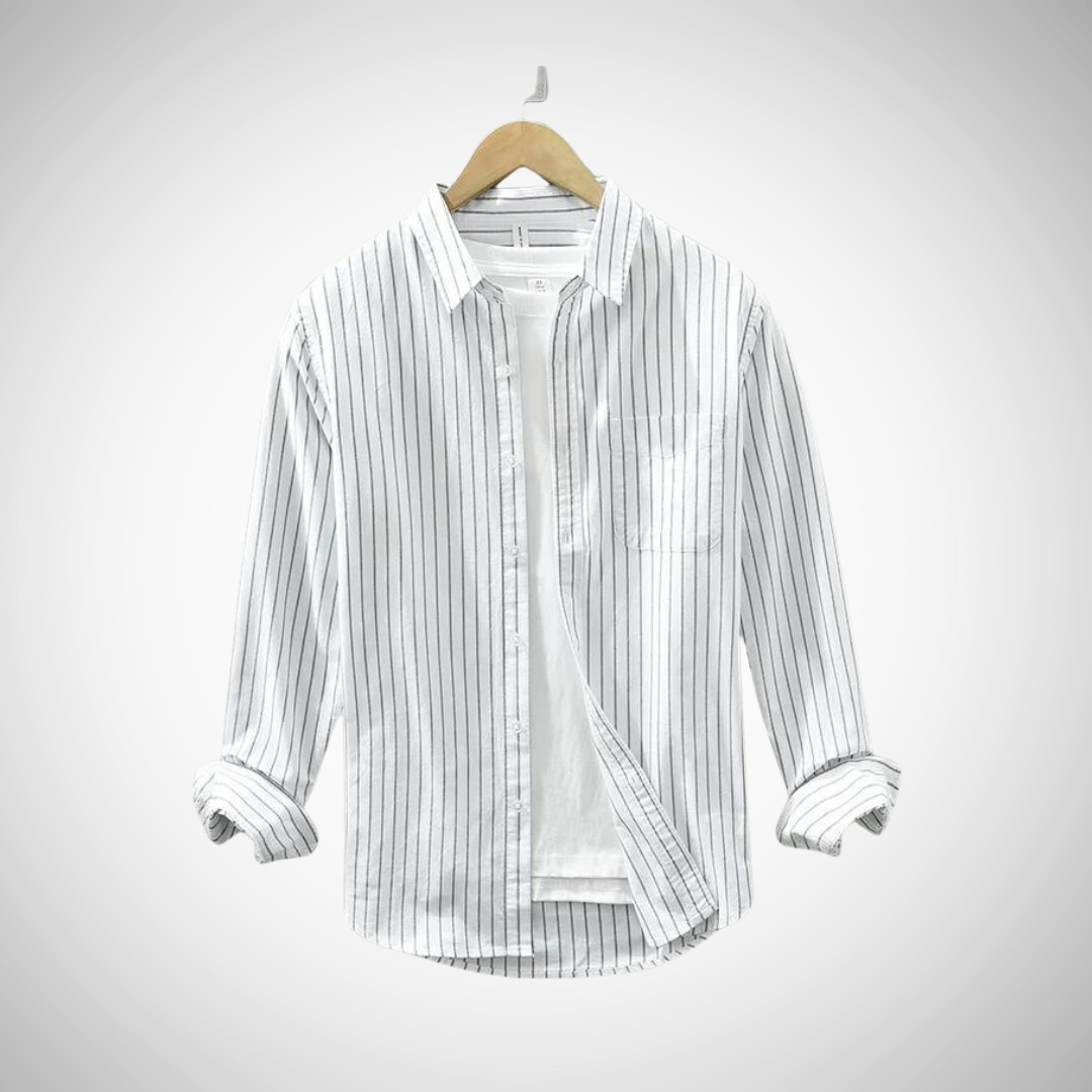 Newton Cotton Stripe Shirt for Men
