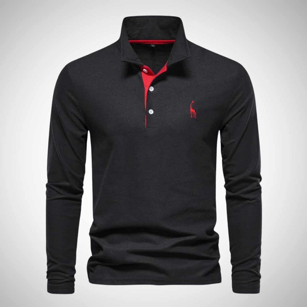 Bernard Long Sleeve Polo for Men