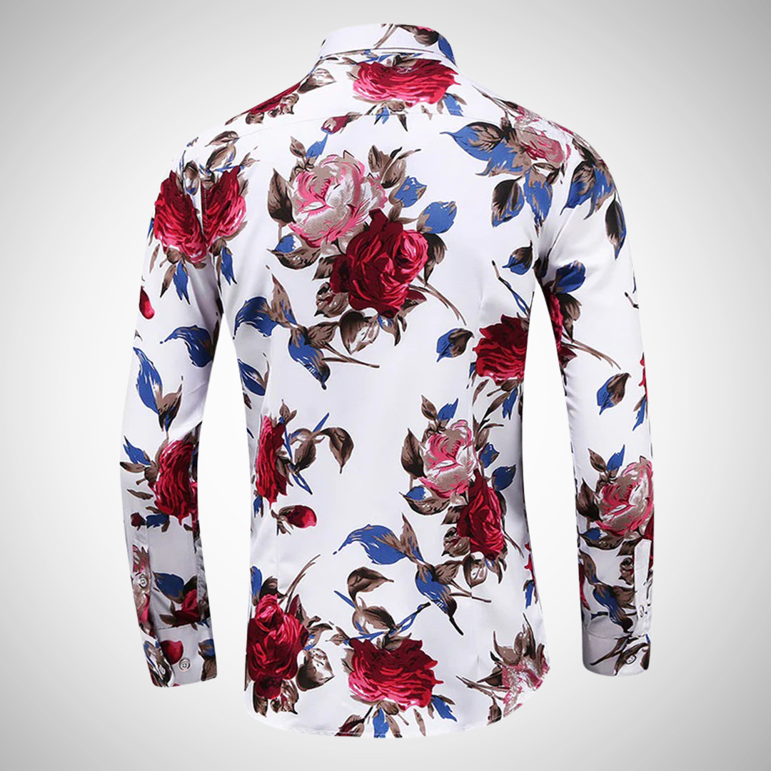 Chemise fleurie Adrian pour homme