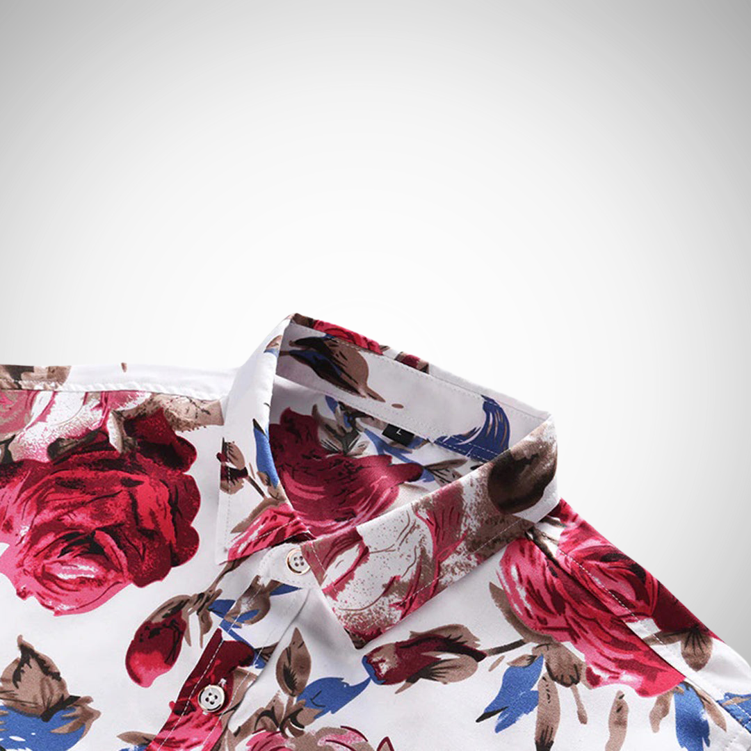 Chemise fleurie Adrian pour homme