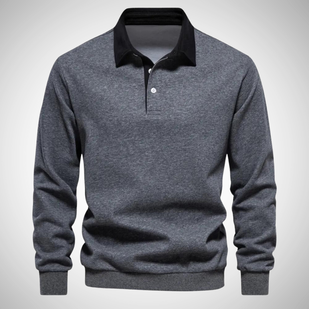 Liander Polo Sweatshirt for Men