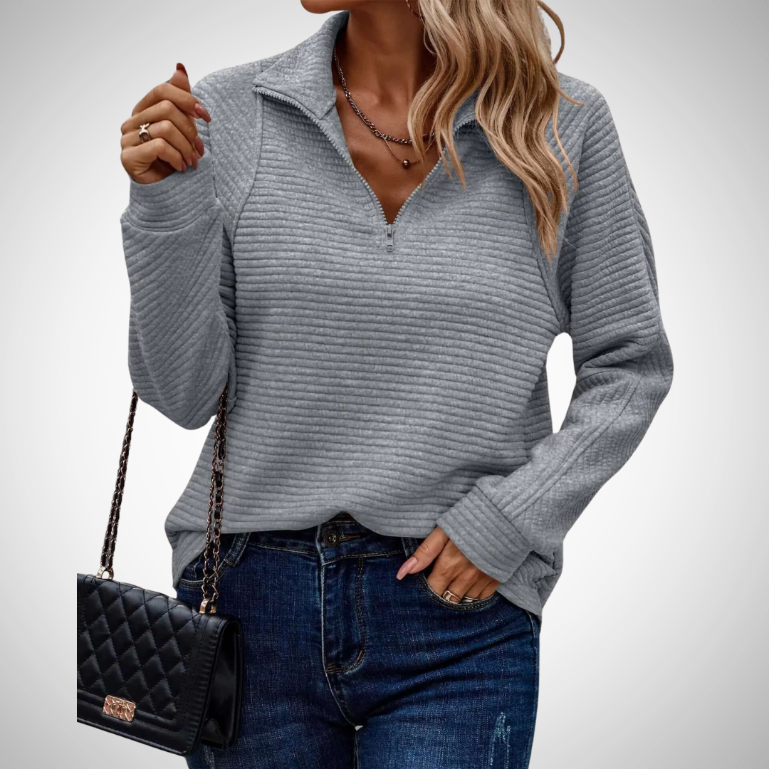 Stacey V-Neck Knit Jumper for Women
