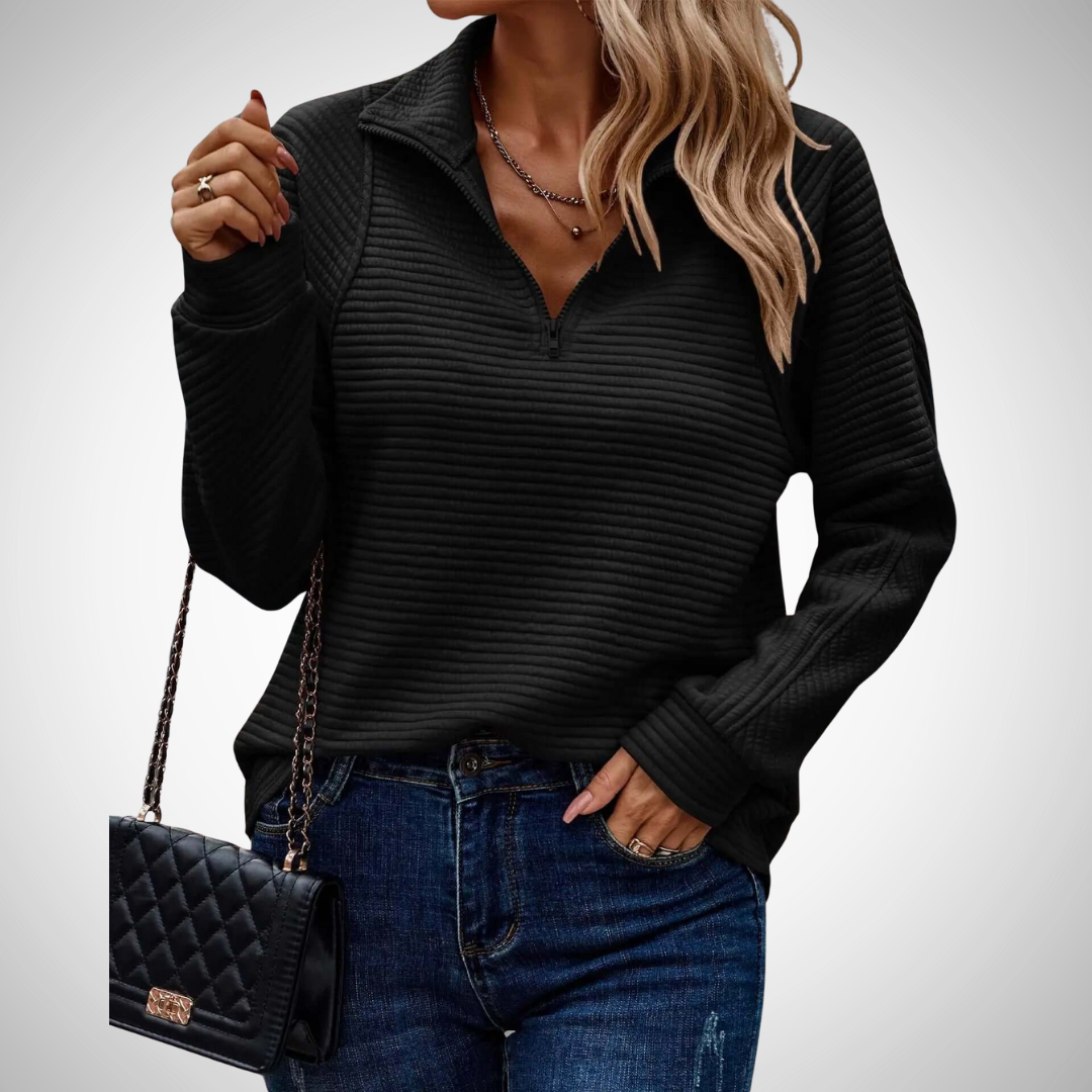 Stacey V-Neck Knit Jumper for Women