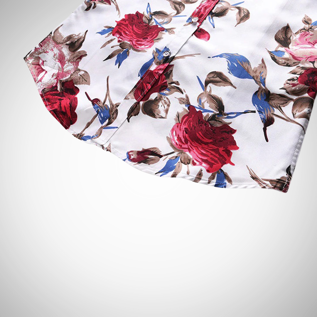 Chemise fleurie Adrian pour homme