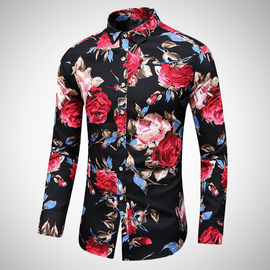 Chemise fleurie Adrian pour homme