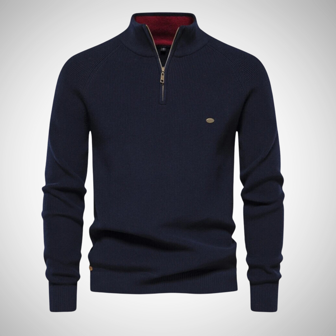 Calvin Quarter Zip Pullover for Men