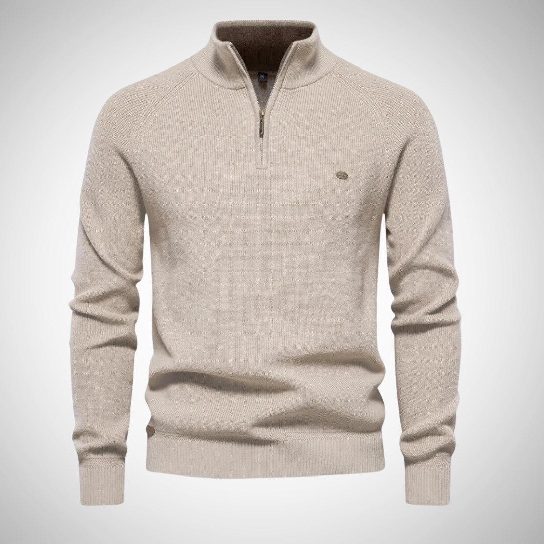 Calvin Quarter Zip Pullover for Men