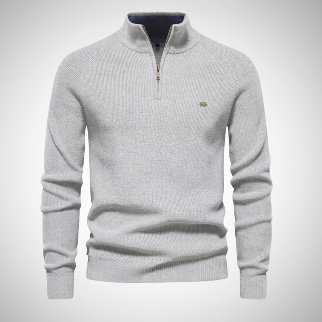 Calvin Quarter Zip Pullover for Men