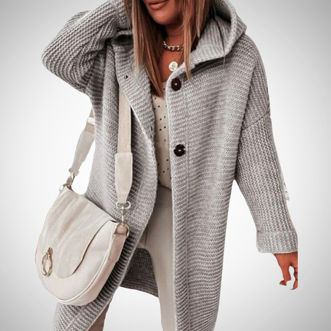 Sweat à capuche tricoté Marife pour femme