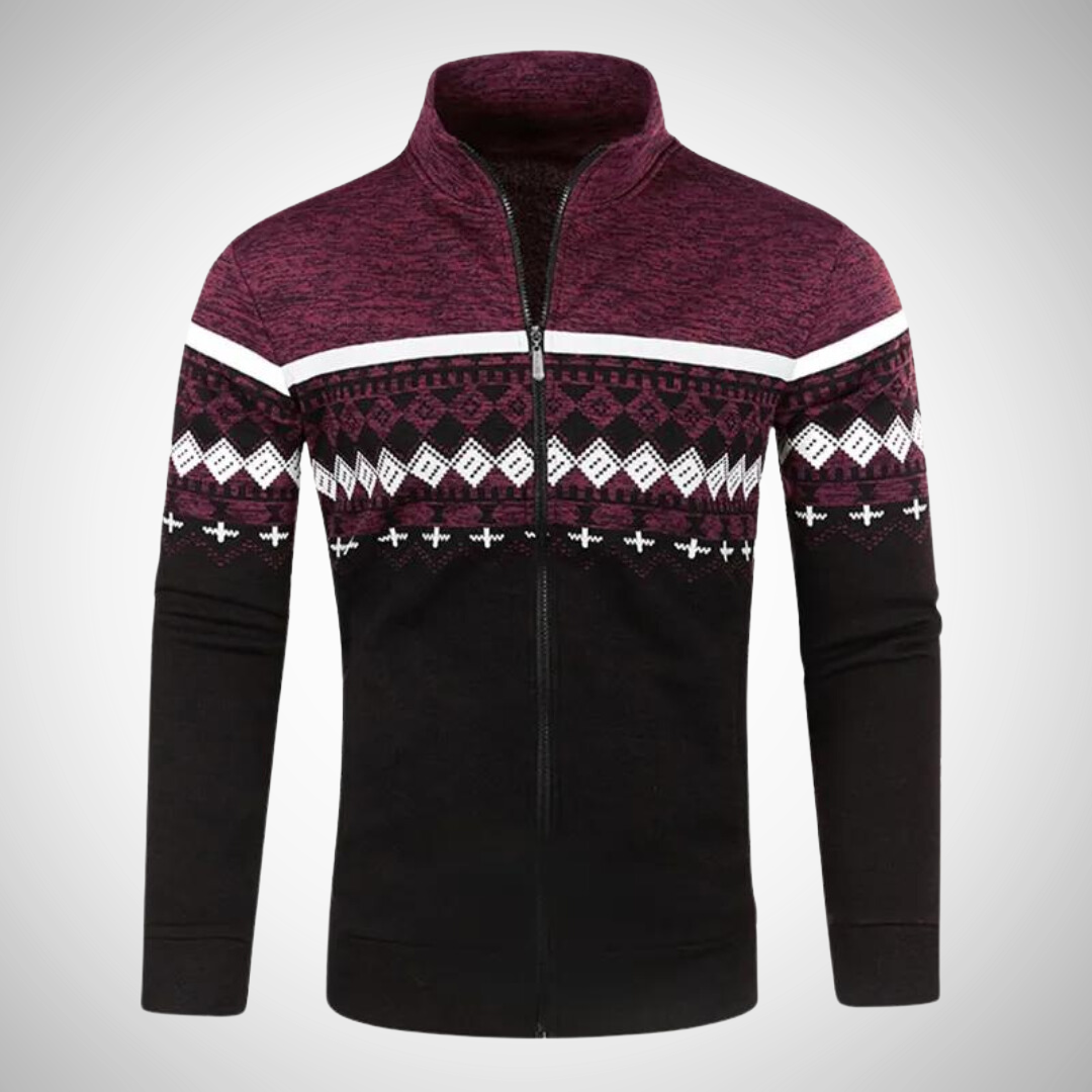 Nash Nordic Pattern Sweater for Men