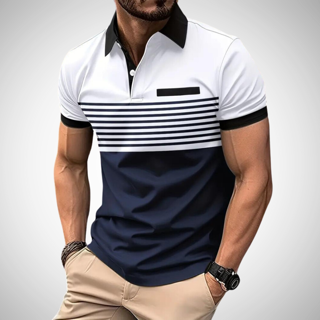 Polo Mike Color-Block pour homme