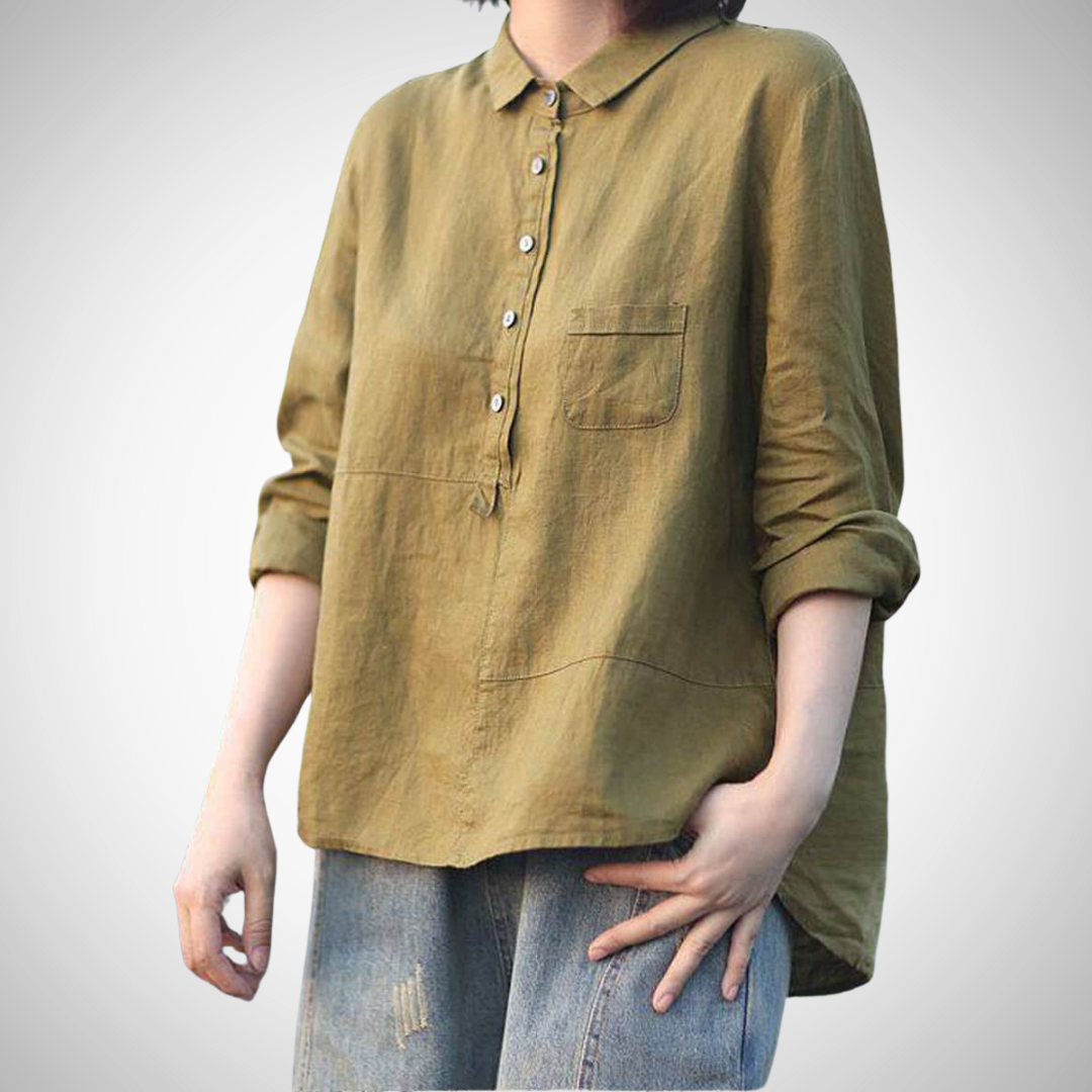 Charlotte Casual Cotton Shirt for Women
