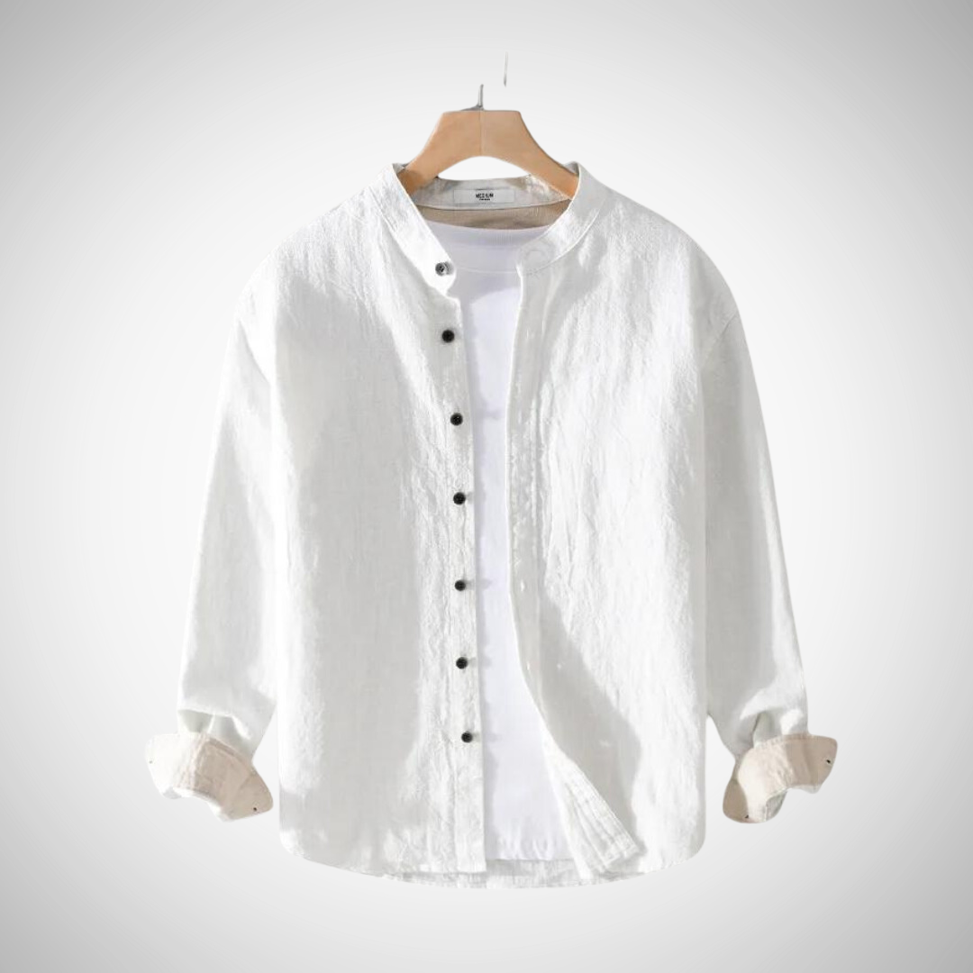 Tommy Linen Long Sleeve Shirt for Men