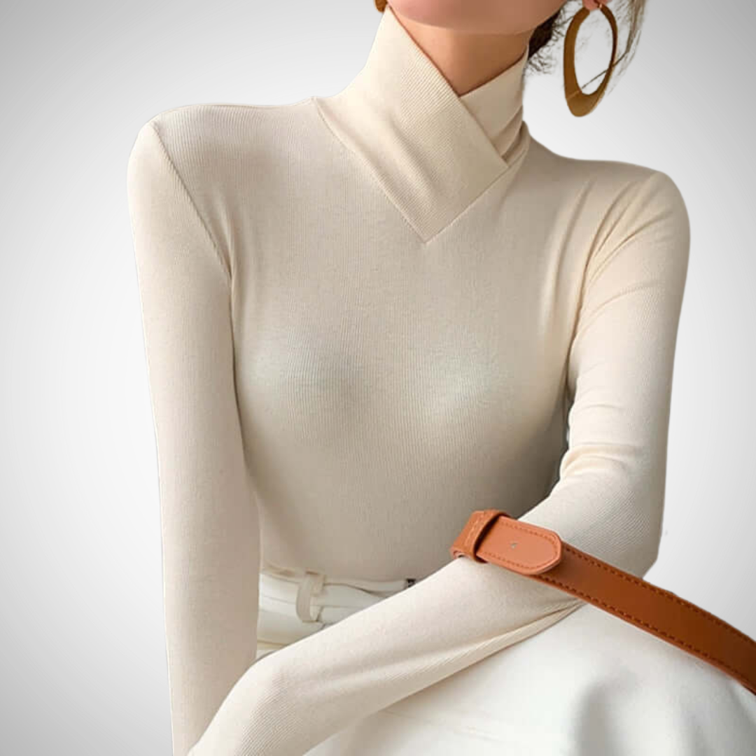 Pull à col roulé Hazel pour femme