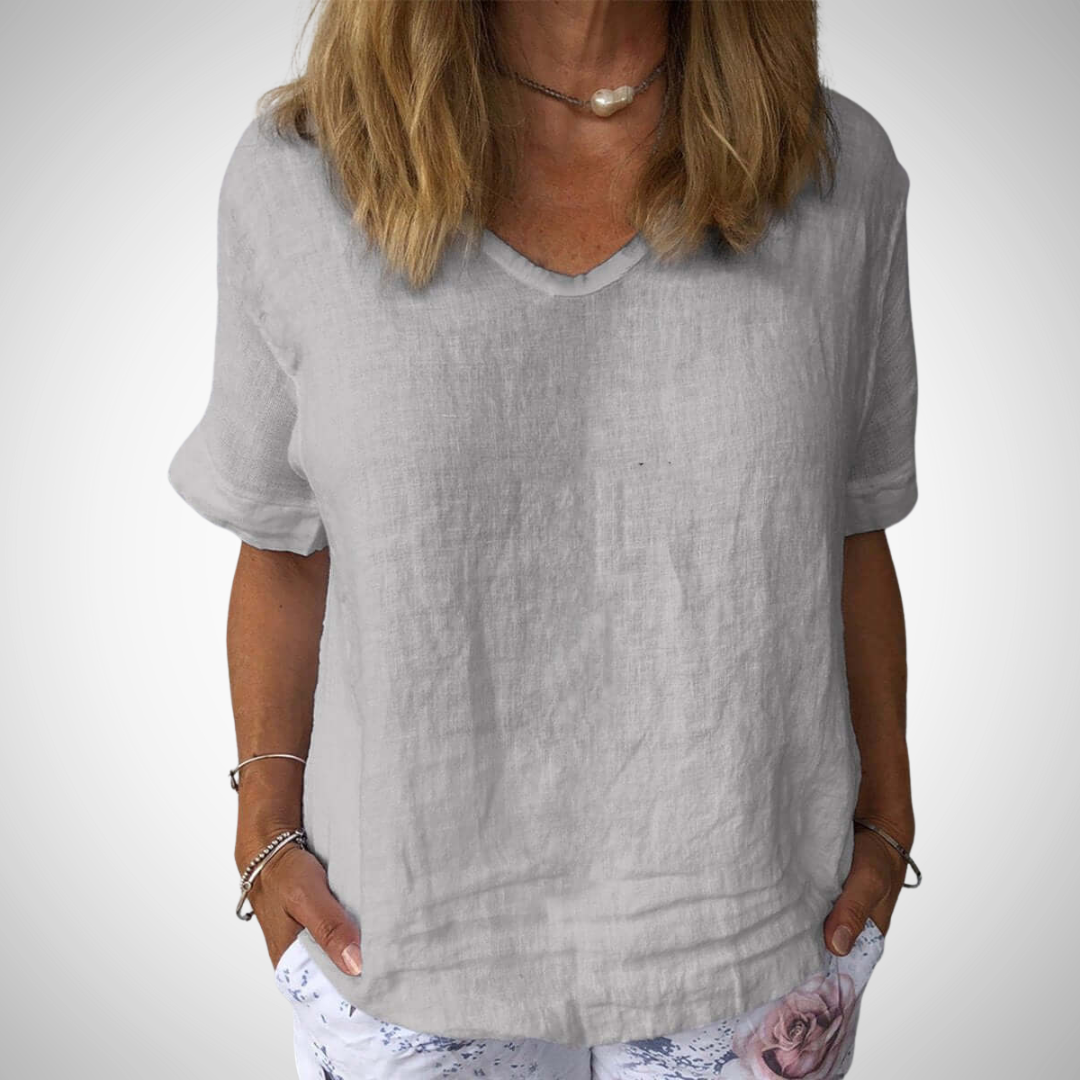 Chloe Casual Cotton Top for Women