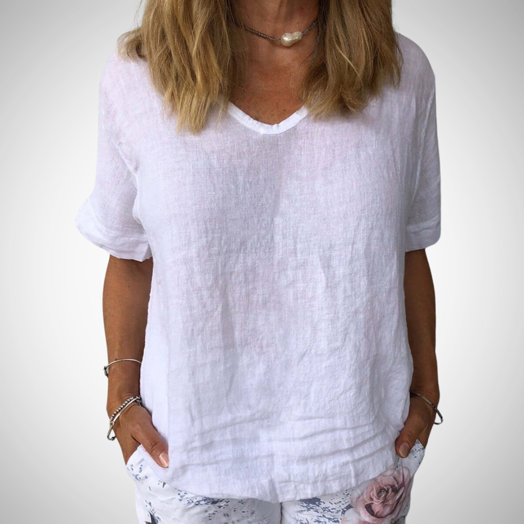 Chloe Casual Cotton Top for Women