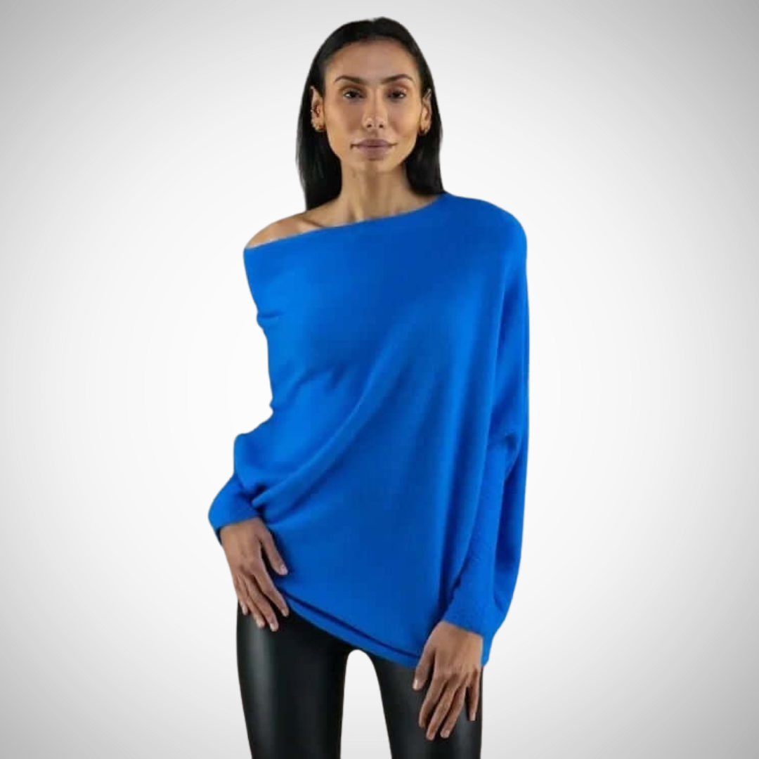 Pull asymétrique Jennifer pour femme