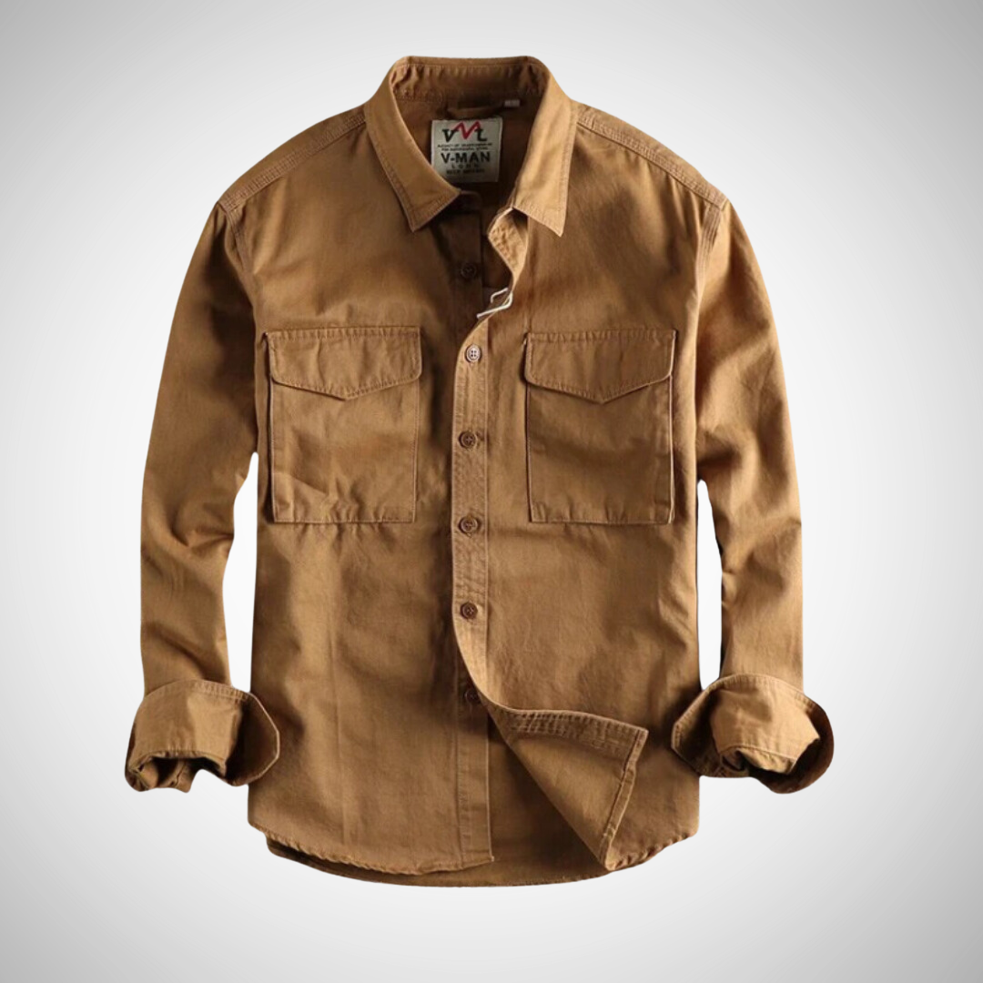 Marlo Canvas Shirt for Men