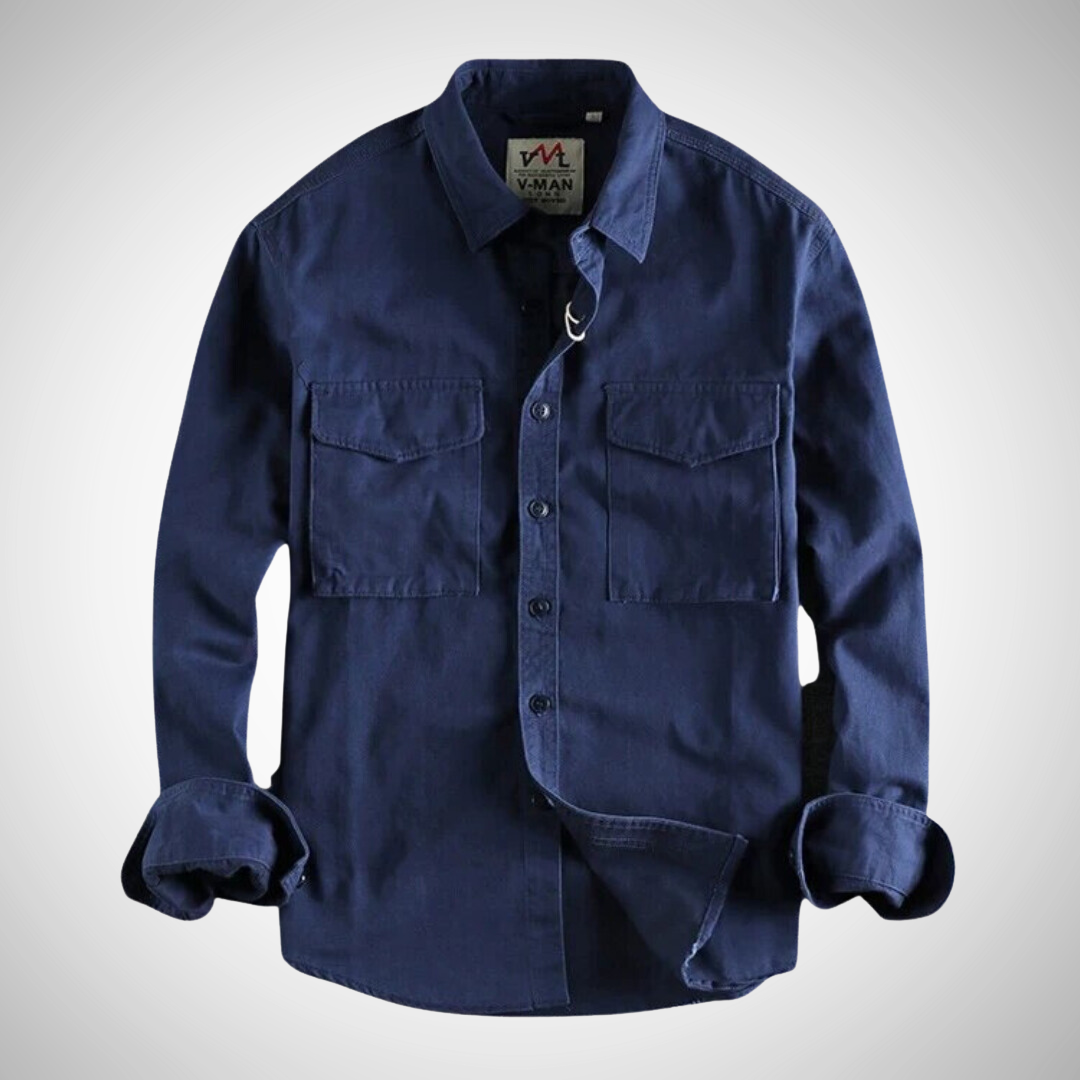 Marlo Canvas Shirt for Men