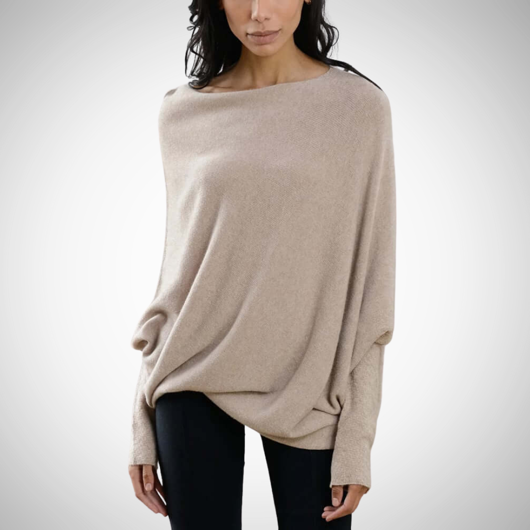 Pull asymétrique Jennifer pour femme