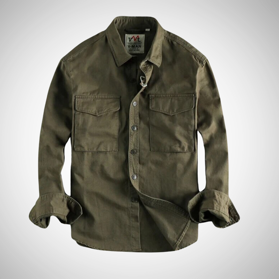 Marlo Canvas Shirt for Men