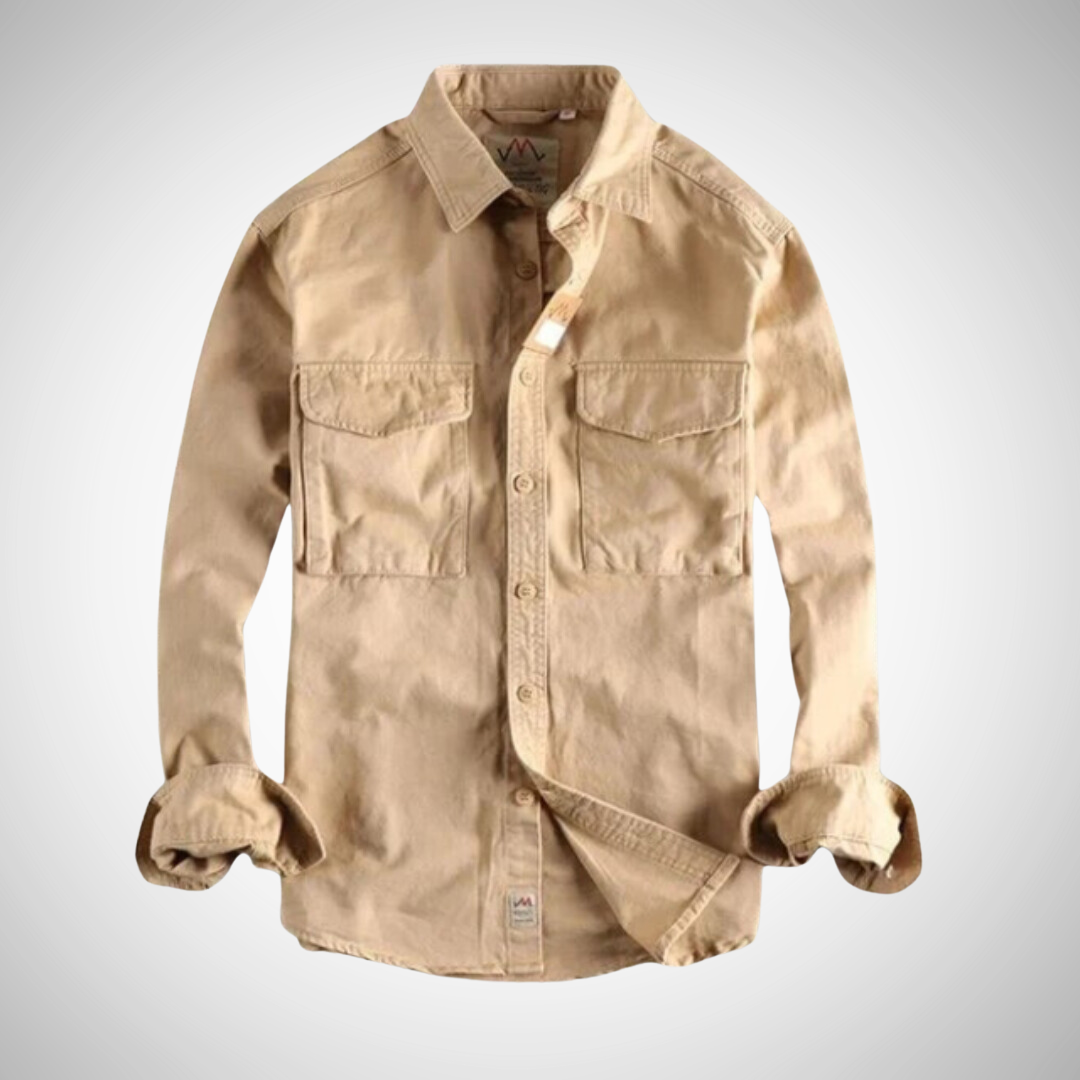 Marlo Canvas Shirt for Men