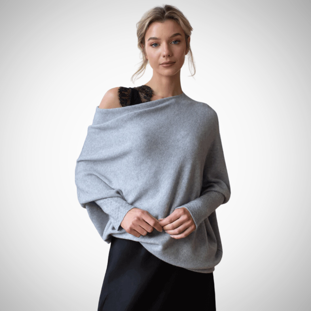 Pull asymétrique Jennifer pour femme