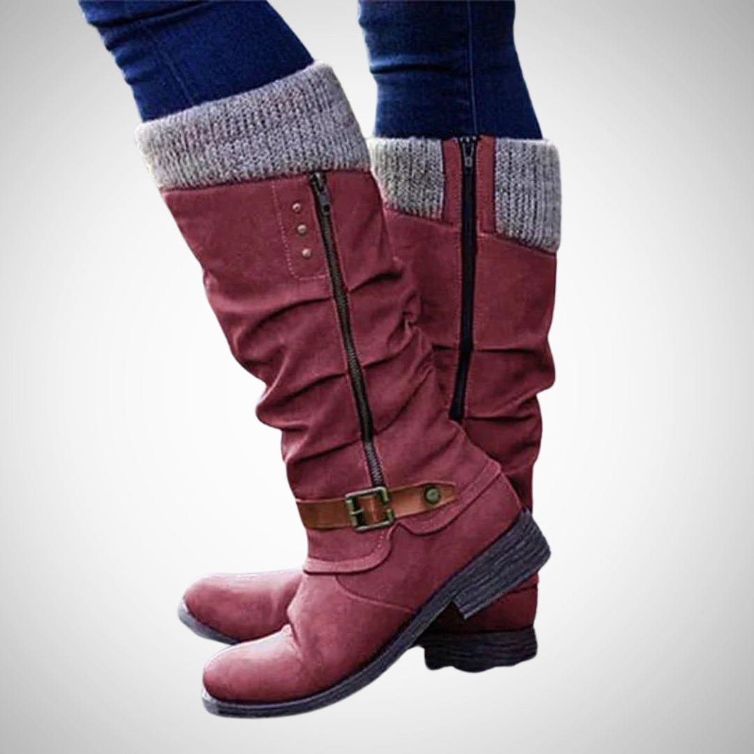 Freya Knee High Snow Boots for Women