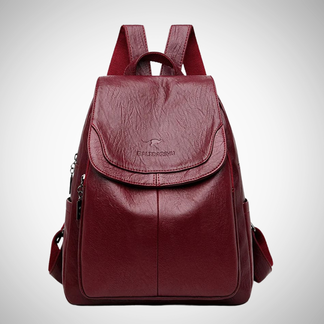 Criza Vintage Leather Backpack for Women