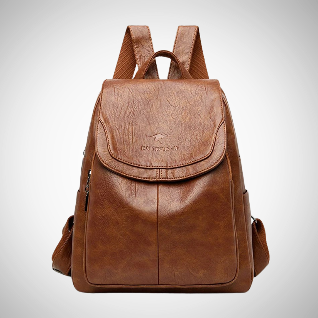 Criza Vintage Leather Backpack for Women
