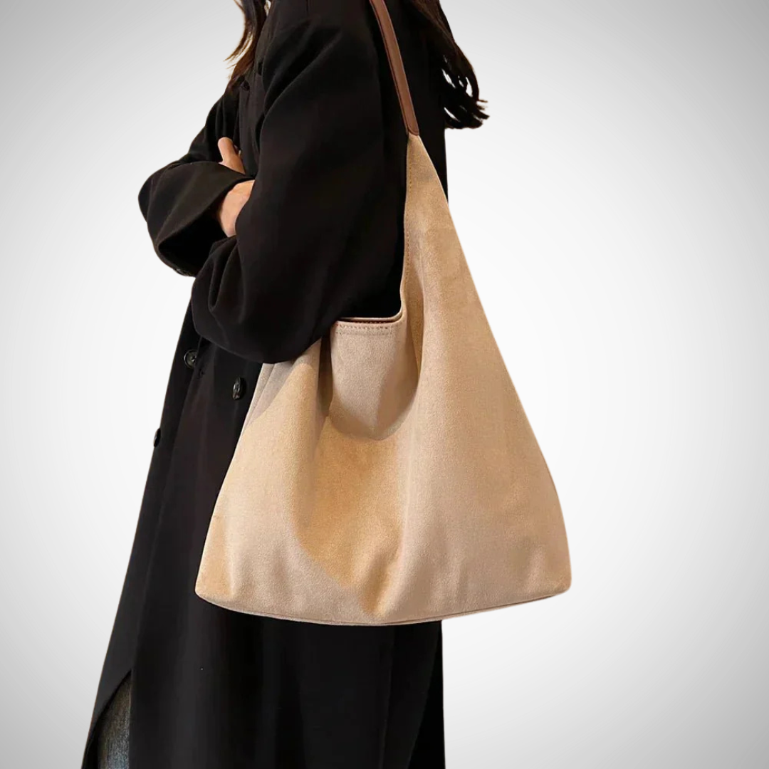 Athena Suede Tote Bag for Women