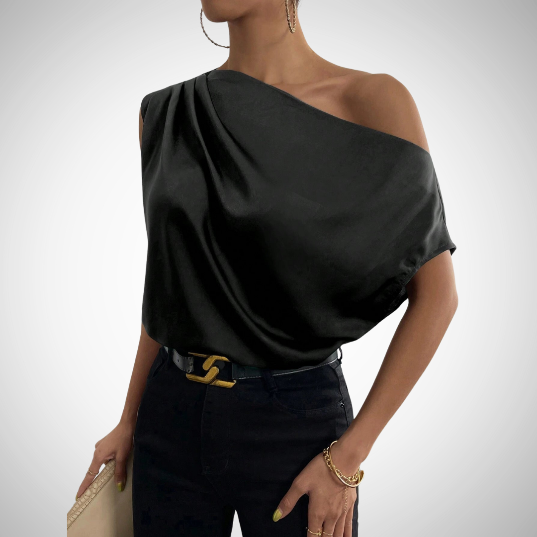 Johanna One-Shoulder Asymmetrical Top for Women