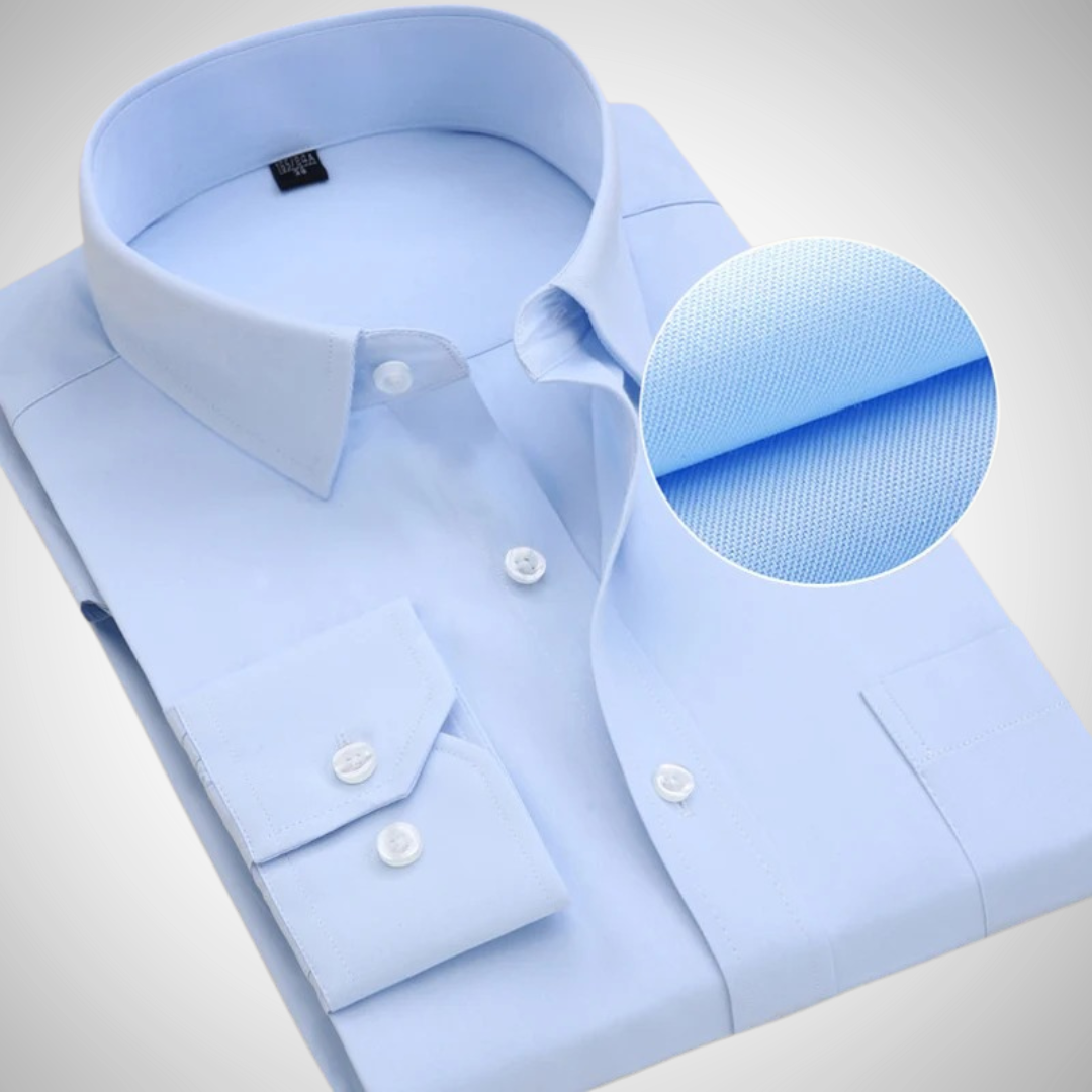 Linus Elegant Long Sleeve Shirt with Button Closure | Ideal for All Seasons for Men