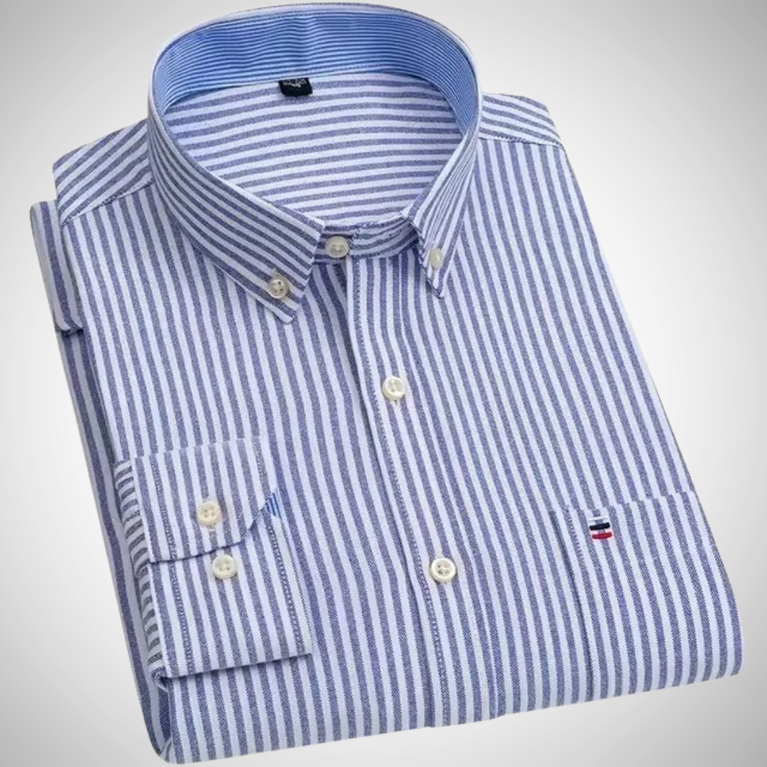 Kurt Checked Long Sleeve Shirt with Chest Pocket | Ideal for All Seasons for Men