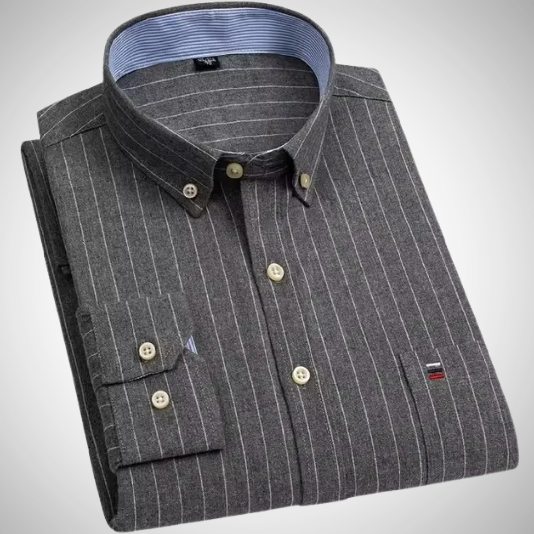 Kurt Checked Long Sleeve Shirt with Chest Pocket | Ideal for All Seasons for Men