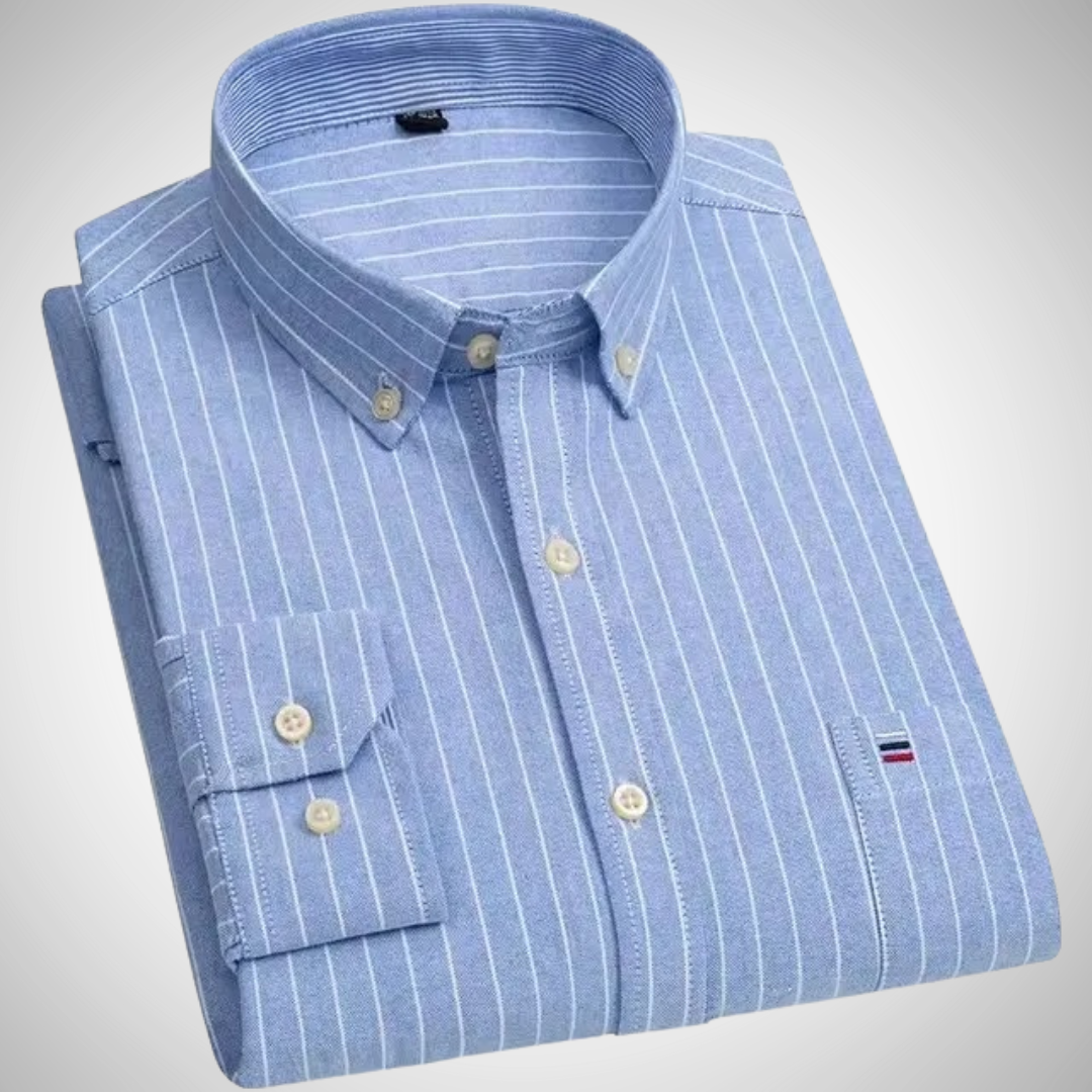 Kurt Checked Long Sleeve Shirt with Chest Pocket | Ideal for All Seasons for Men