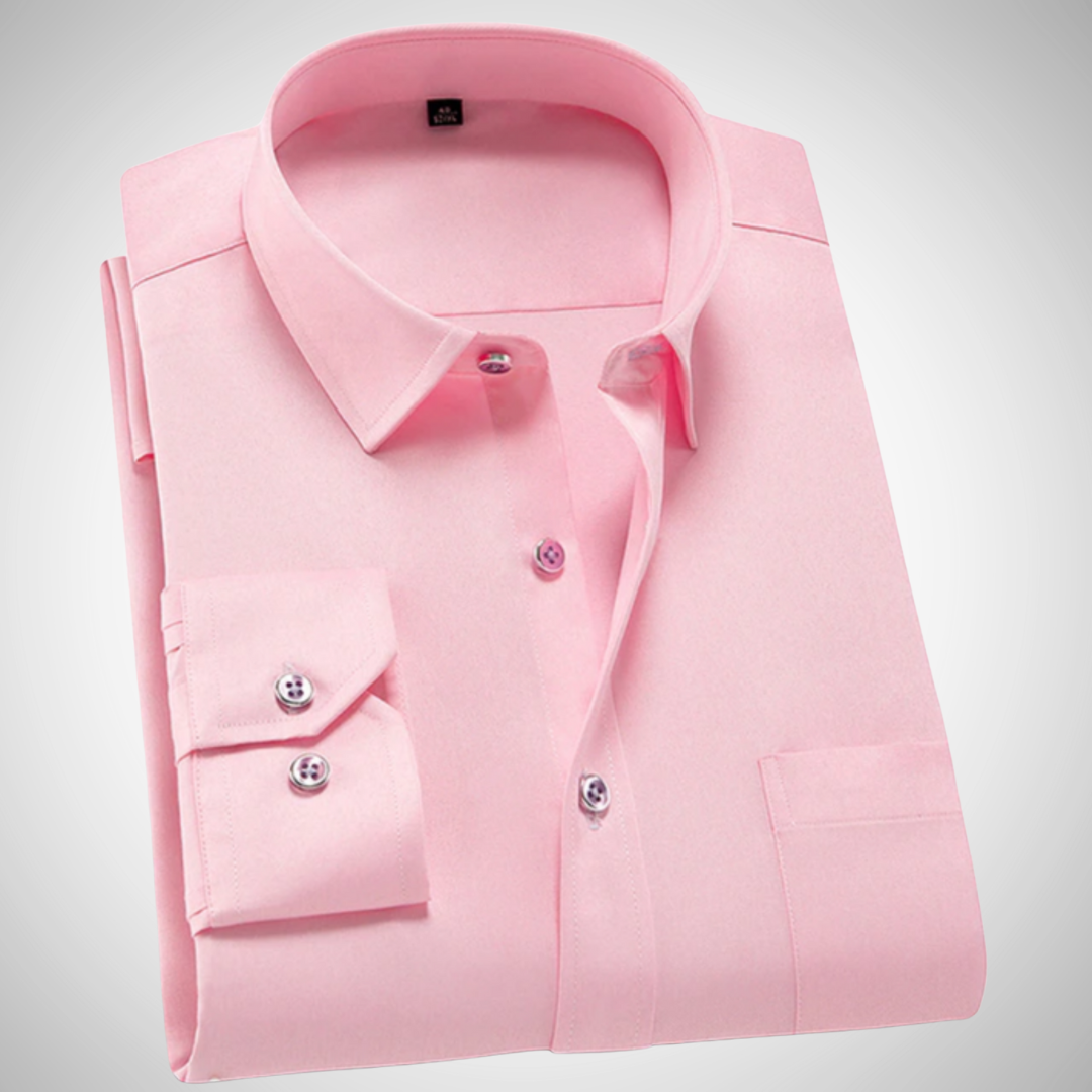 Elias -Long-Sleeved Shirt - Casual - Fashionable - Ideal for Fall-Summer for Men