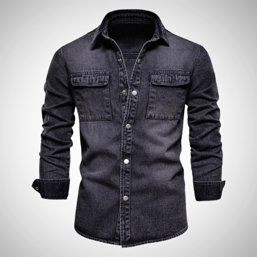 Lajos New York Denim Shirt for Men
