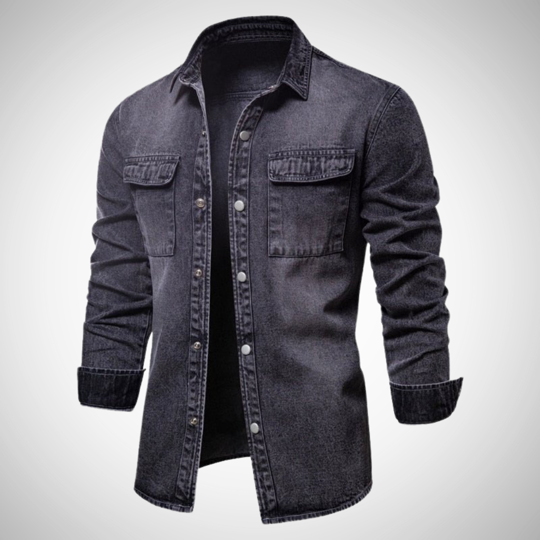 Lajos New York Denim Shirt for Men