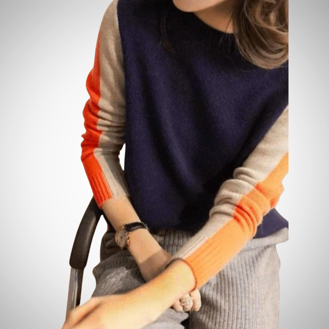 Fabiola Retro Stripe Sweater for Women