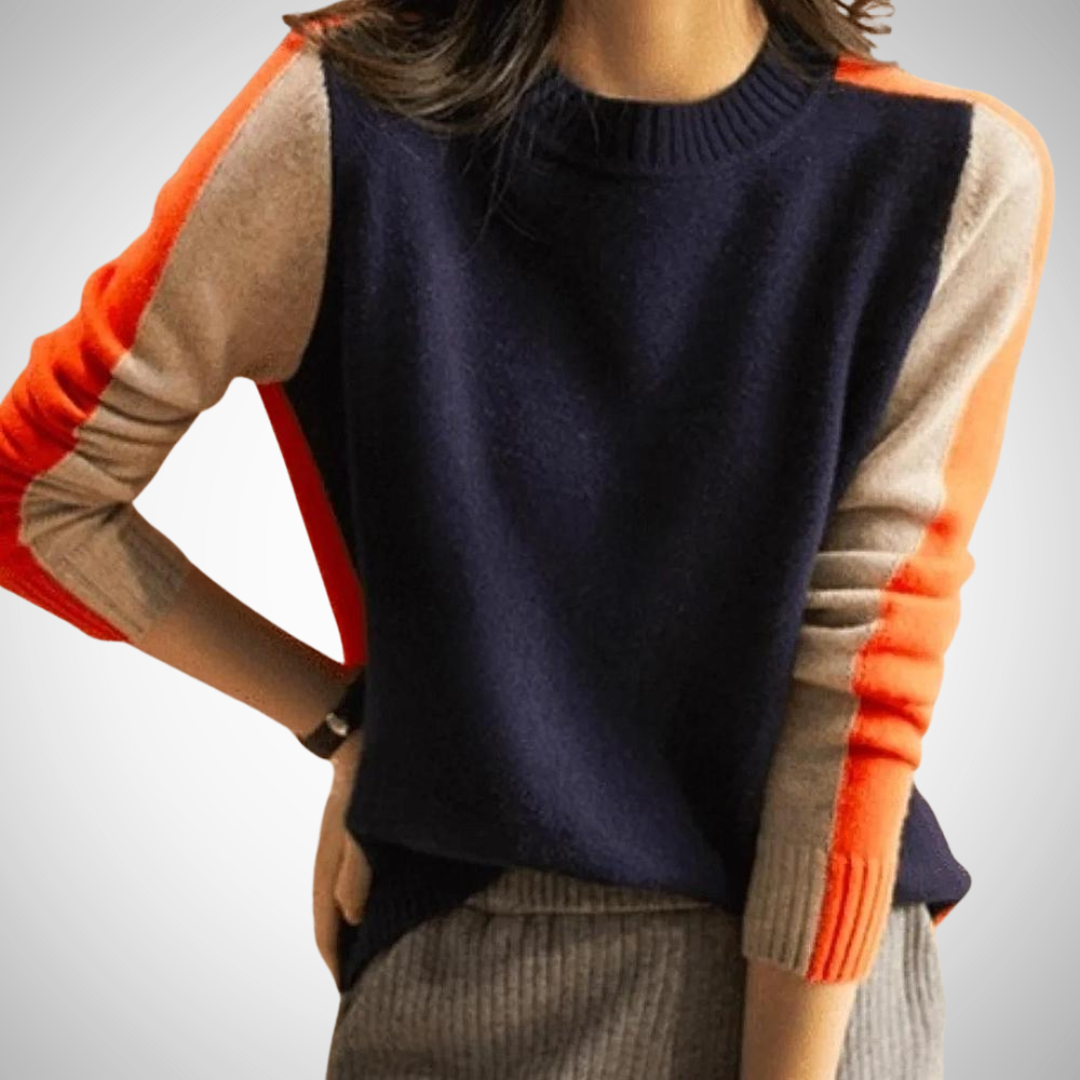 Fabiola Retro Stripe Sweater for Women